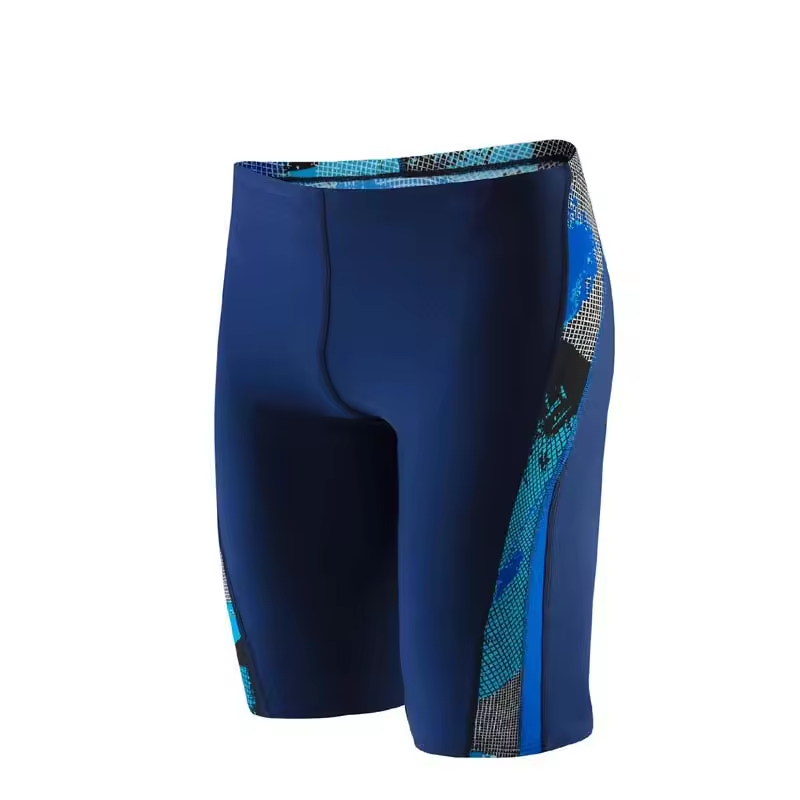 Men's Printed Competition Swim Jammers