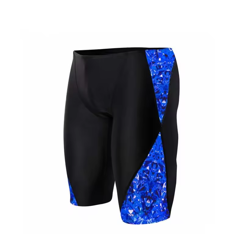 Men's Printed Competition Swim Jammers