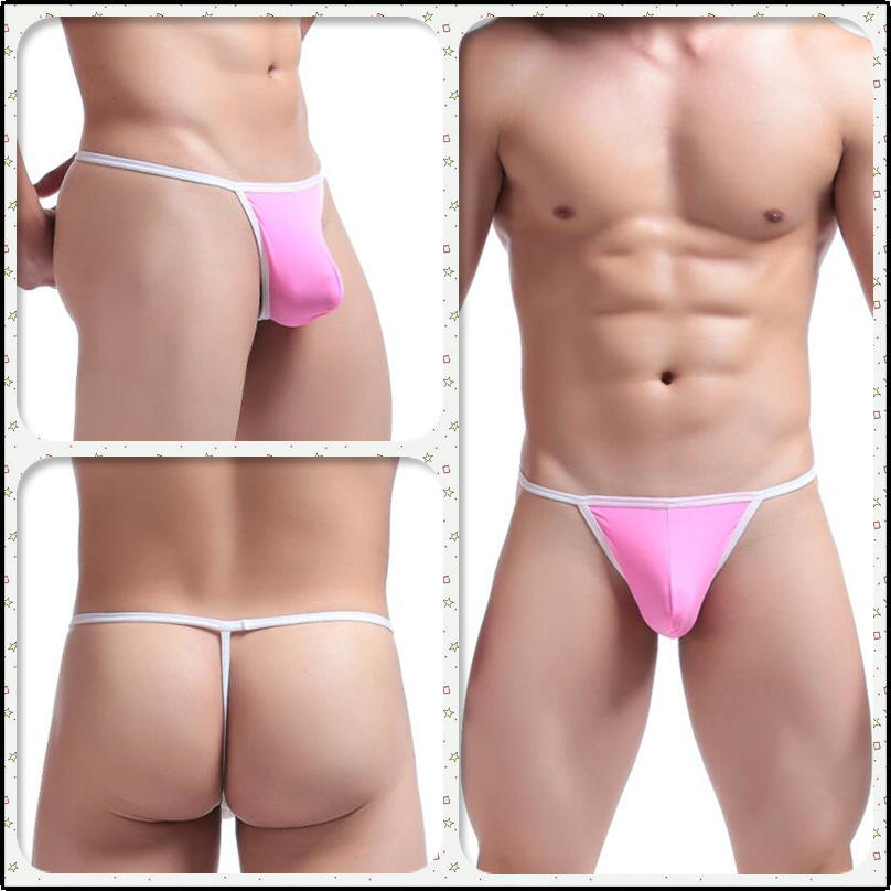Men's Low-Rise Multi-Color Thong - Image 3