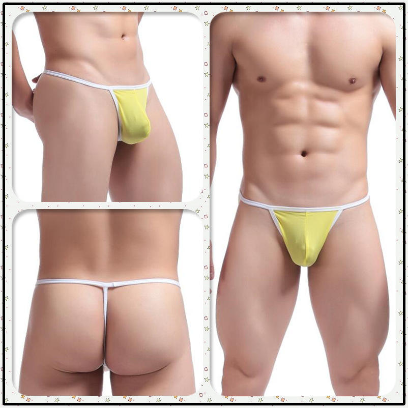 Men's Low-Rise Multi-Color Thong - Image 5