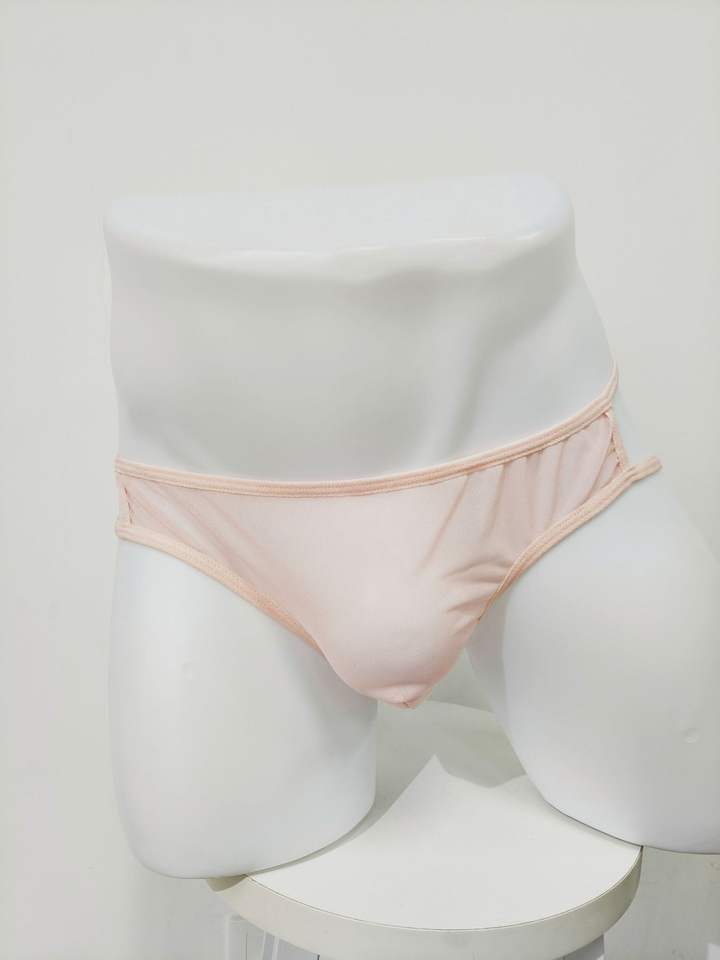 Men's Chain Detail Mesh Thong - Image 5