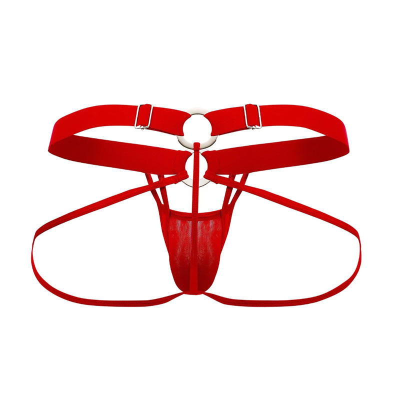 Men's Strappy Ring Open-Back Underwear - Image 6